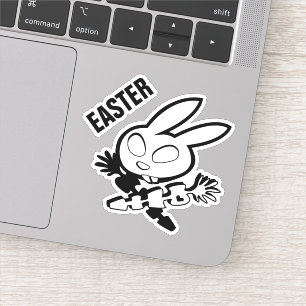 EASTER SKULL Bunny& Cross Bone Carrots