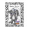 Easter Skunk Holiday greeting postcard