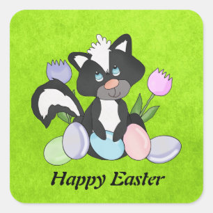 Easter Skunk sticker