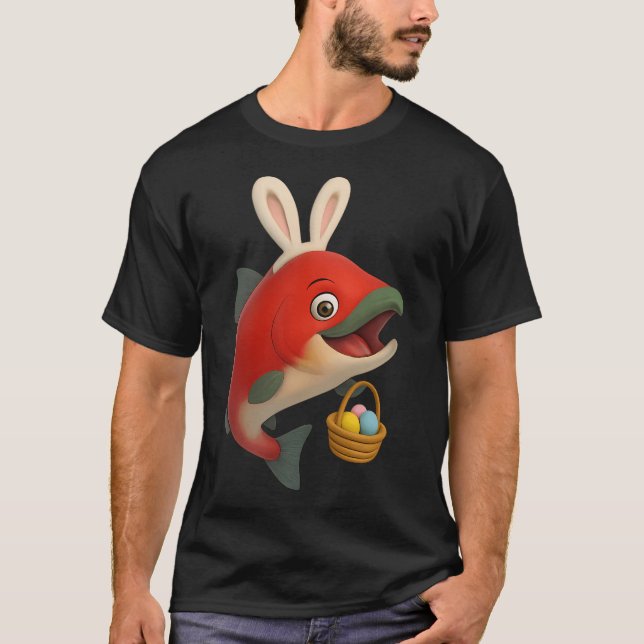 Easter Sockeye Salmon T-Shirt (Front)