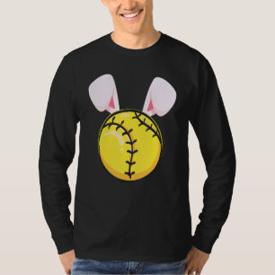 Easter Soft Ball Easter Day Easter Bunny Softball T-Shirt