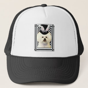 Easter - Some Bunny Loves You - Bichon Frise Trucker Hat