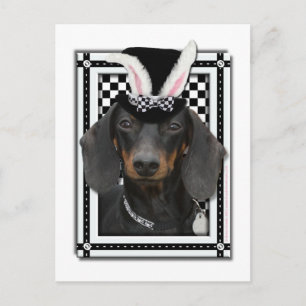 Easter - Some Bunny Loves You - Dachshund Holiday Postcard