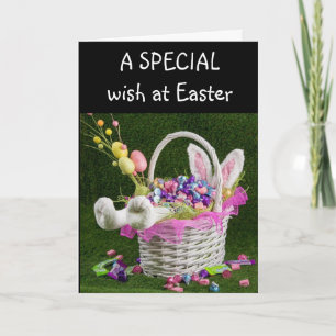 "EASTER" SPECIAL *DAUGHTER* FROM A SPECIAL BUNNY CARD