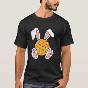 Easter Sport Happy Easter Bunny Playing Volleyball T-Shirt