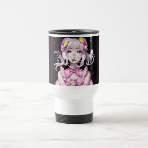Easter/spring Anime girl Travel Mug