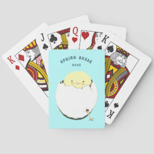 Easter Spring Break Party Playing Cards