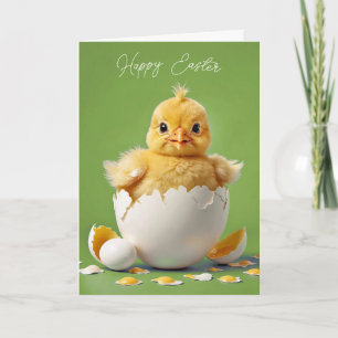 Easter Spring Chick Card