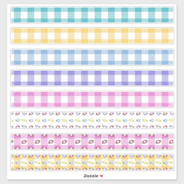 Easter Spring Flowers Plaids (Sheet)
