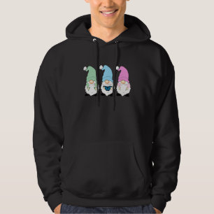 Easter Spring Gnomes Garden Gnome Gardener Funny Hoodie