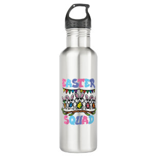 Easter Squad Bunnies Family Matching Men Women Kid 710 Ml Water Bottle