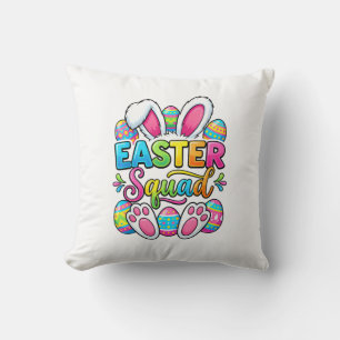 Easter Squad Family Matching Couple Easter Men Wom Cushion