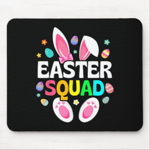 Easter Squad Family Matching Easter Day Bunny Egg Mouse Pad