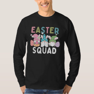 Easter Squad Family Matching Easter Day Gnome Egg  T-Shirt