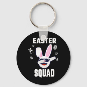Easter Squad Family Matching Easter Day Group Men Key Ring