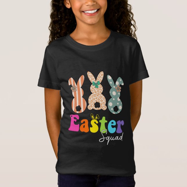Easter Squad Family Matching Easter Day T-Shirt (Front)
