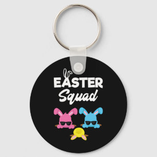 Easter Squad Family Matching Easter Outfit Egg Hun Key Ring