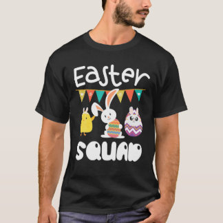 Easter Squad Funny Easter Day Egg Bunny Rabbit T-Shirt