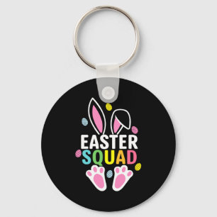 Easter Squad Funny Easter Sunday T Shirt Key Ring