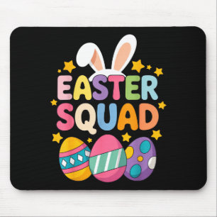 Easter Squad Funny Family Easter Outfit For Bunny  Mouse Pad