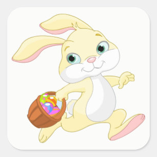 Easter Square Sticker
