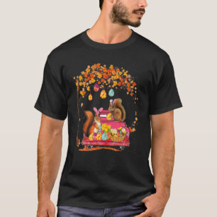 Easter Squirrel Lover Bunny Squirrel Hunting Egg T T-Shirt