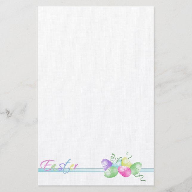 Easter Stationary Stationery (Front)