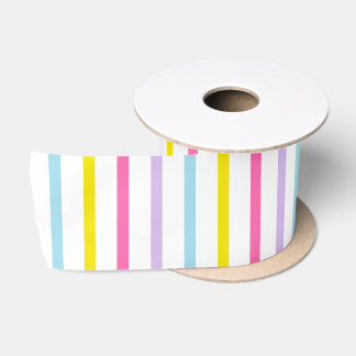 Easter Stripe 2 Ribbon Satin Ribbon