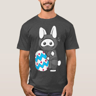 Easter Sunday Bunny Ninja Egg Hunt Hiding T T-Shirt
