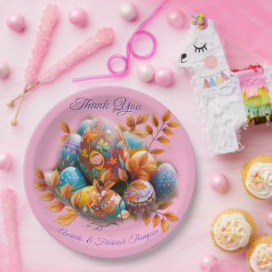 Easter Sunday Celebrations Paper Plate