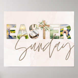 "Easter Sunday" Easter Poster