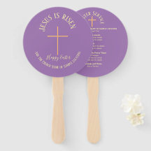 Easter Sunday Purple Colour Church Service