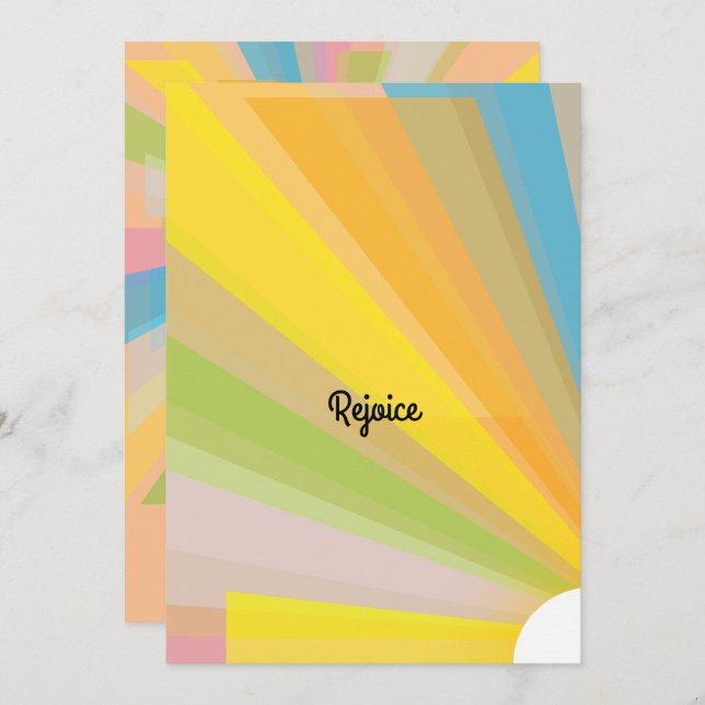 Easter Sunrise Service Invitations (Front/Back)