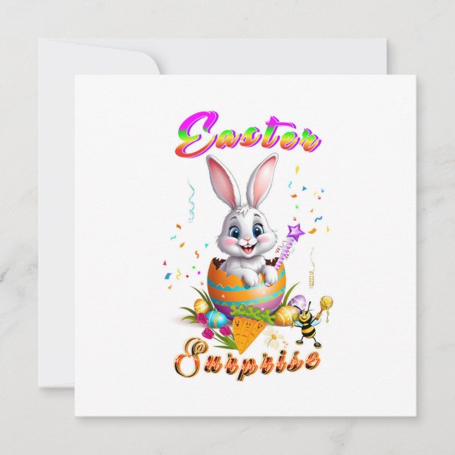 Easter Surprise Announcement (Front)