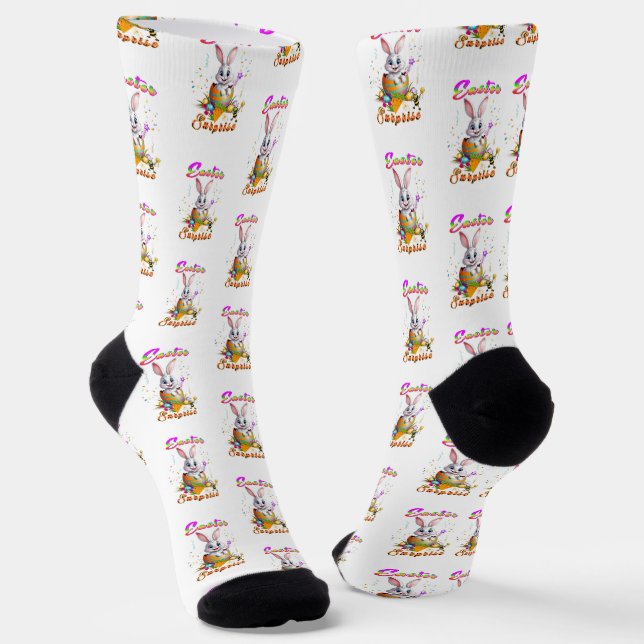 Easter Surprise Socks (Angled)