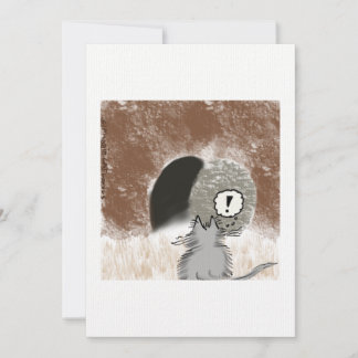 Easter surprise thank you card