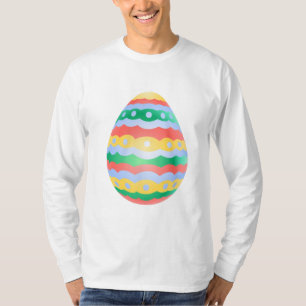 Easter T-shirt Festive Men's Easter Egg Shirt