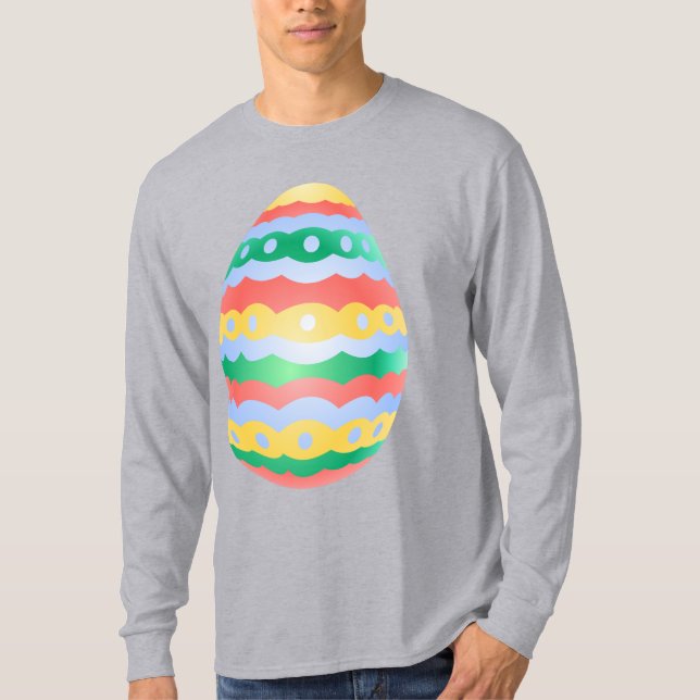 Easter T-shirt Unisex Easter Egg Shirts (Front)