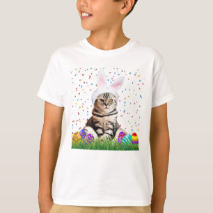 Easter Tabby Cat T-Shirt