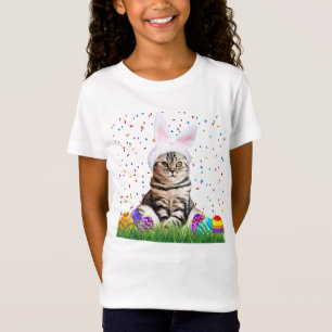 Easter Tabby Cat T-Shirt