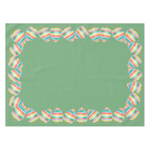 Easter Tablecloth Festive Easter Egg Tablecloth