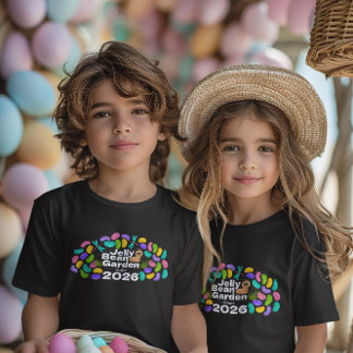 Easter Tee Shirt Jelly Bean Garden Party