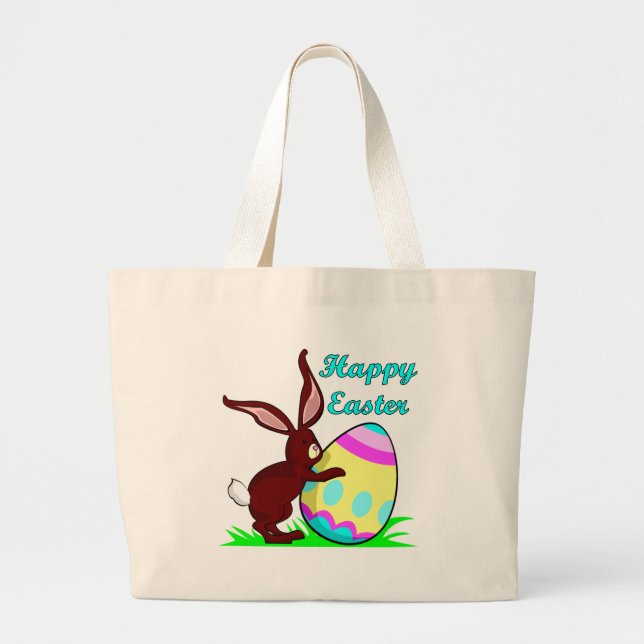 Easter Tees and Easter Gifts Large Tote Bag (Front)