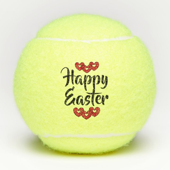 Easter tennis balls by dalDesignNZ (Front)