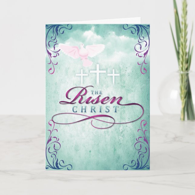 Easter - The Risen Christ Holiday Card (Front)