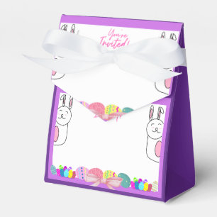 Easter Themed Favour Boxes - Purple