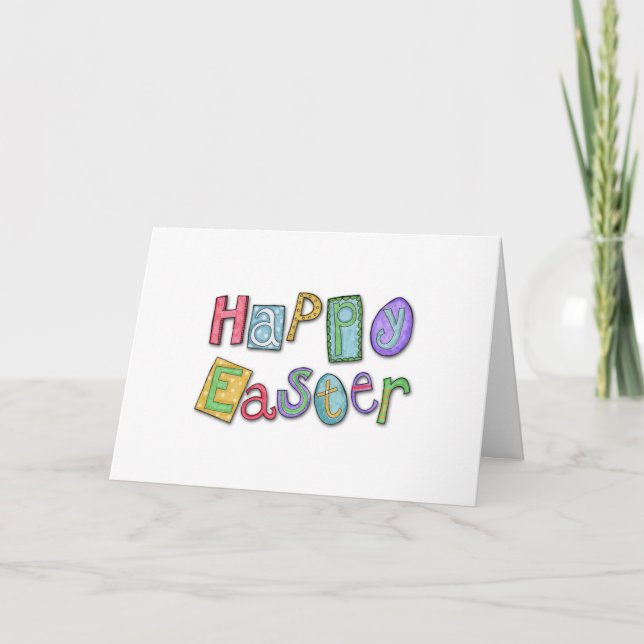 EASTER TIME TO CELEBRATE HOLIDAY CARD (Front)