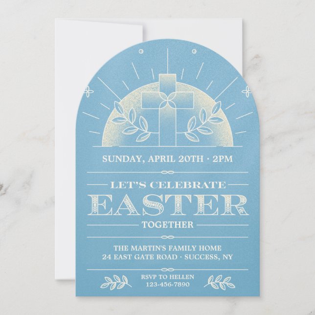 Easter Together  Invitation (Front)