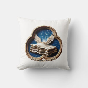 Easter Tomb Cloth Remains, Believer's Proof Gift Cushion
