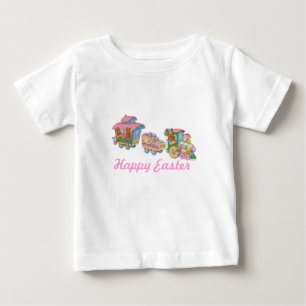 Easter Train, Happy Easter Baby T-Shirt